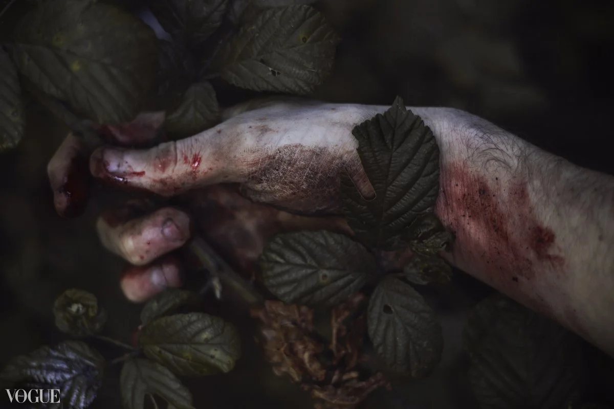 From the Documented Connections series — two pairs of hands, closely held